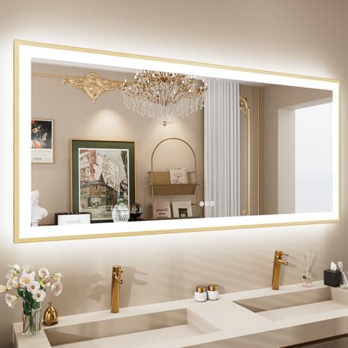 60x28 Inch LED Bthroom Mirror by ISTRIPMF