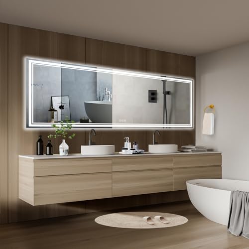 Ratsamee 110"x40" LED Bathroom Mirror - Image 2