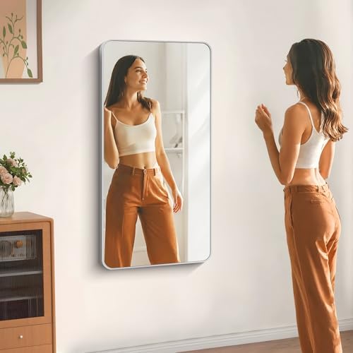 DESBING 24" x 48"Bathroom Mirror, Sliver Wall Mirror - Image 3