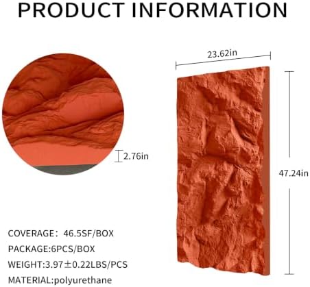 3D Faux Stone Wall Panels - Image 2