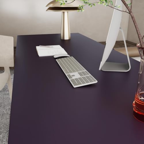 LACHEERY 160x24 Inch Matte Purple Peel and Stick Wallpaper - Image 5