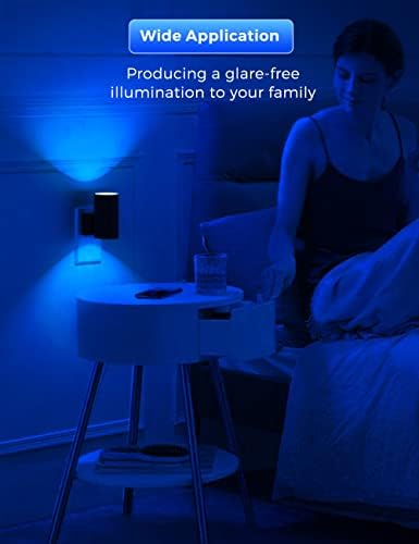 L LOHAS LED Calm Blue Night Light, Night Lights Plug into Wall - Image 6