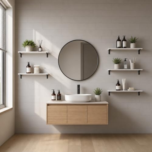 Floating Shelves for Wall Set of 5 - Image 2
