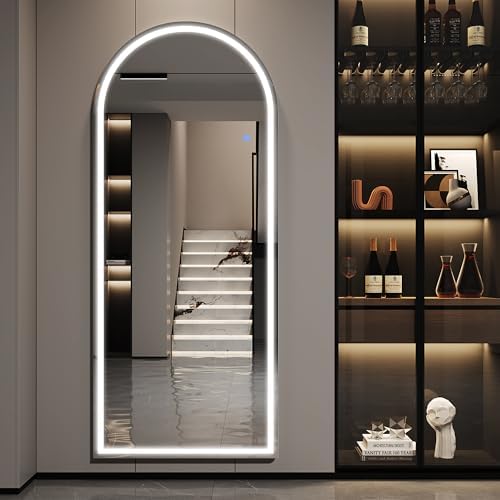 Antok 71"x28" LED Full Length Mirror, Lighted Floor Mirror - Image 5
