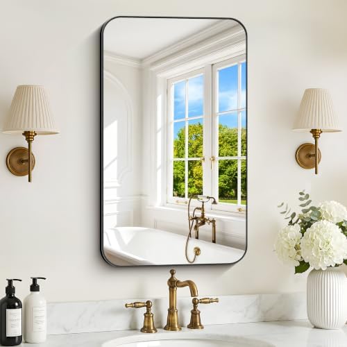 DESBING 18"x30" Bathroom Mirror by DESBING