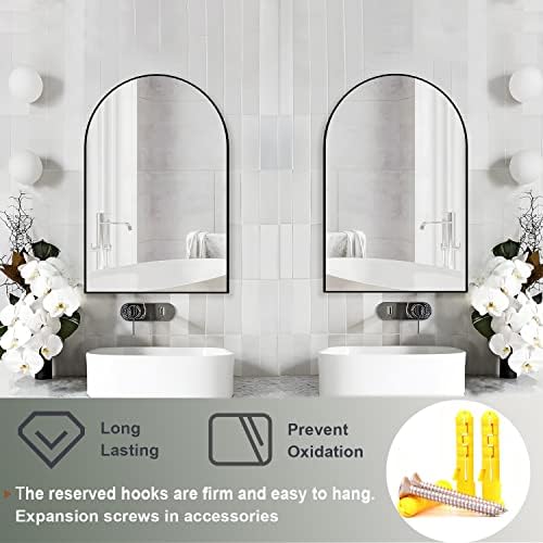 Wall Mounted Mirror, Arched Wall Mirror - Image 5
