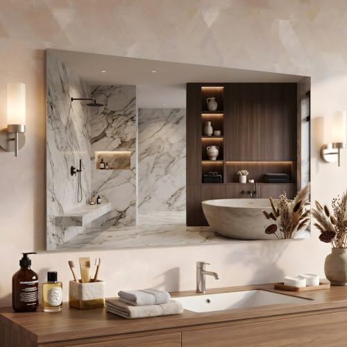 Brightify 48" x 24" Bathroom Mirror by Brightify