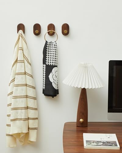 Wood Coat Hooks Wall Mount - Image 5