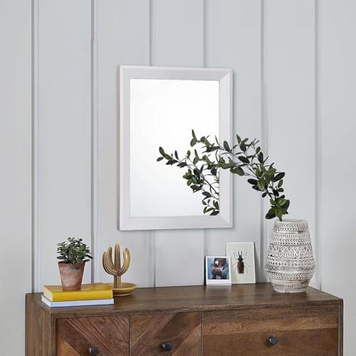 AAZZKANG Rectangular Wall Mirror Wood Framed Small Hanging Mirrors - Image 3