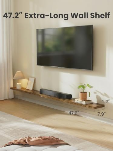 Amada 47.2" Floating Shelves for Wall Decor & Storage - Image 4