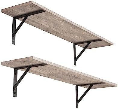 DINZI LVJ Wall Shelves, 23.6" Long Floating Shelves by DINZILVJ