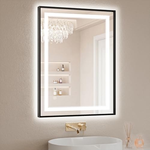 24"x32" LED Bathroom Mirror by MYSUNORIA