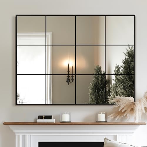 Delma Window Pane Mirror for Wall - Image 3