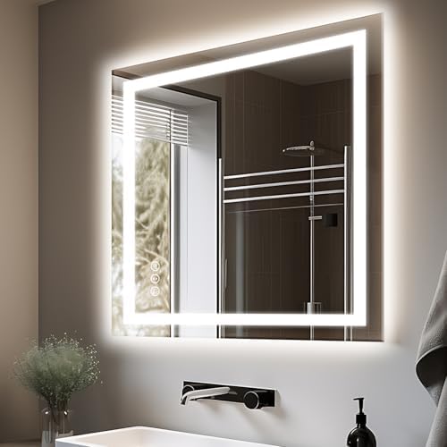 EchosLife 32"x36" LED Bathroom Mirror by EchosLife