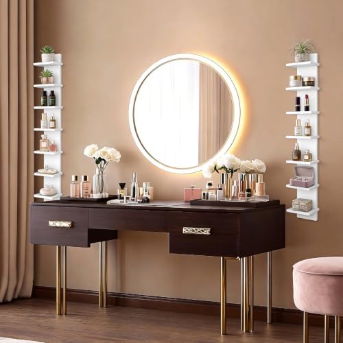 Homaterial Small 7 Tier Vertical Wall Shelf - Image 6
