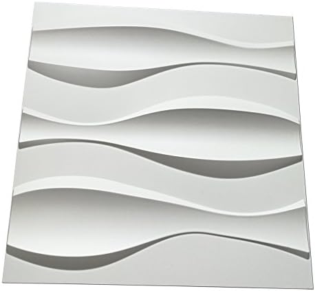 Art3d 19.7" x 19.7" Wall Panel Wave - Image 4