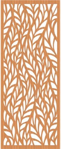 Ortonville Decorative Pierced Fretwork Wood Wall Panels, 29 3/8"W x 74 3/8"H x - Image 2