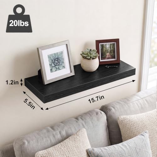 Fixwal Floating Wall Shelves for Decor - Image 3