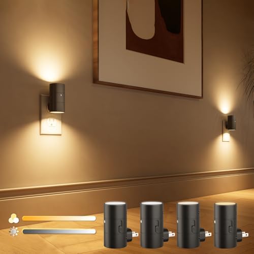 VOLISUN Night Lights Plug into Wall, Dimmable LED Nightlight by VOLISUN