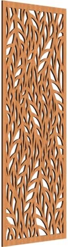 Ortonville Decorative Pierced Fretwork Wood Wall Panels, 17 3/8"W x 44 3/8"H x by EkenaMillwork