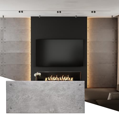 Wall!Supply 3D Wall Panels – Industrial Concrete Loft Style – Lightweight Foam by WallSupply