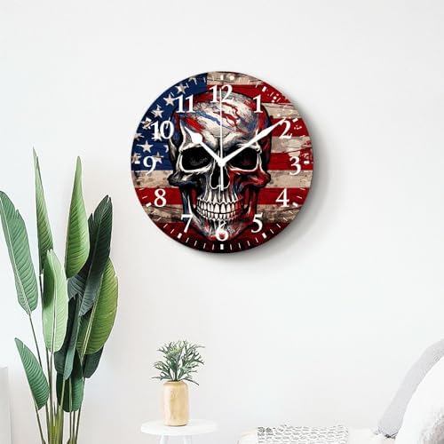 Battery Operated Quartz Wall Clocks Non-Ticking Silent Modern Wall Clocks - Image 4