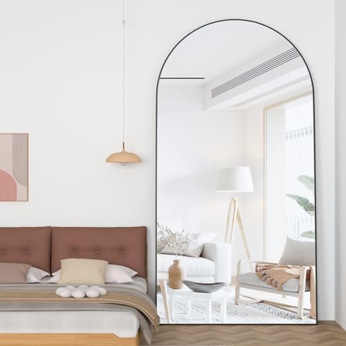 Arched Full Length Mirror Standing Mirror - Image 5