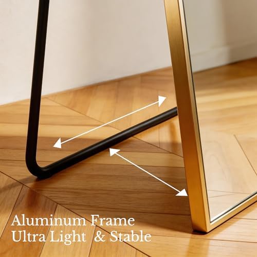 MISSDAY Large Arched Full Length Mirror, Floor Mirror Long Free Standing - Image 5