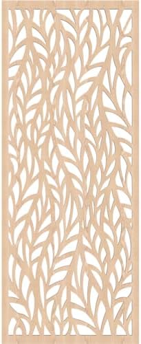 Ortonville Decorative Pierced Fretwork Wood Wall Panels, 21 3/8"W x 54 3/8"H x - Image 2