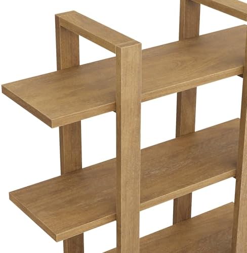 Nathan James Benji Mid Century Wall Unit Bookcase, Decorative Floating 3-Tier - Image 5