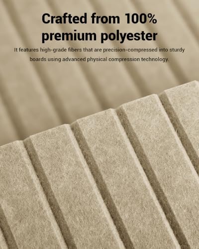 16 Pack Self-Adhesive Acoustic Wall Panels-Deep Camel - Image 5