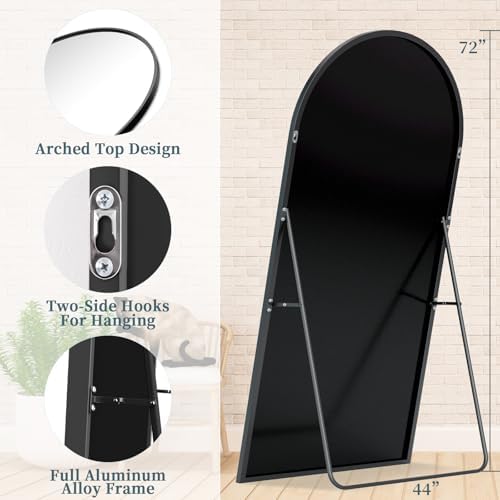 72"x44" Arched Full Length Mirror - Image 5