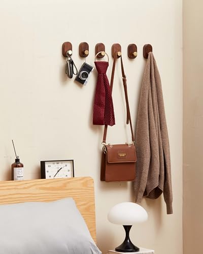 Wood Coat Hooks Wall Mount - Image 6
