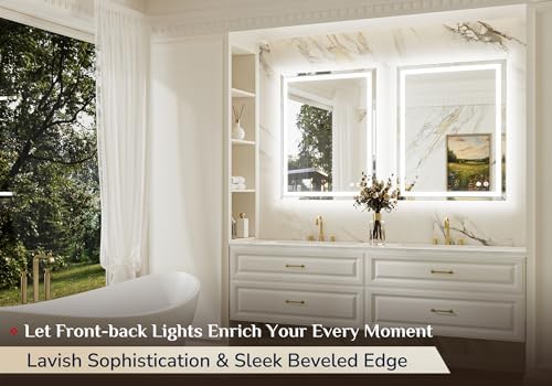 Keonjinn Beveled Bathroom Mirror - Image 2