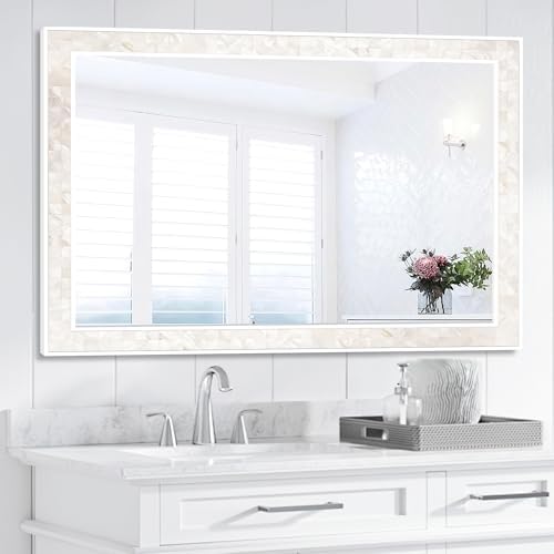 Tanmicoshomy 30 x 48 Inch Large Bathroom Mirror by Tanmicoshomy