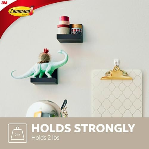 Command Display Ledges, Holds up to 2 lb, 2 Ledges - Image 5