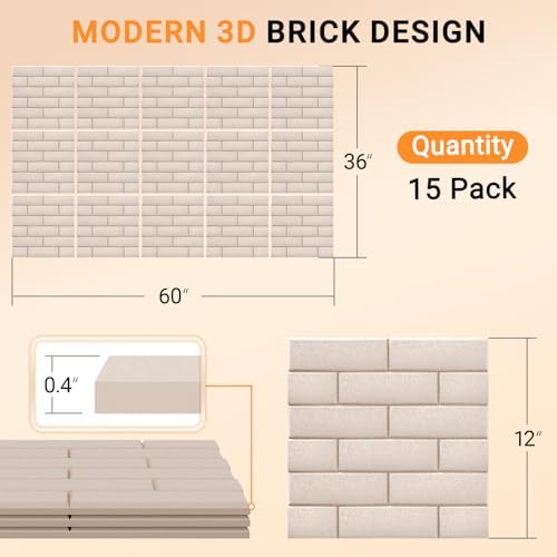 15 Pack Brick Acoustic Panels - Image 2