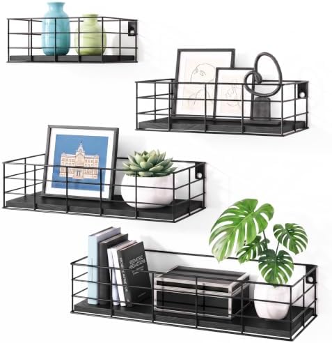 Fixwal Wire Frame Floating Shelves by Fixwal