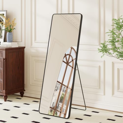 Krymnar 57"x21" Rectangle Full Length Mirror, HD Shatterproof Glass & by Krymnar