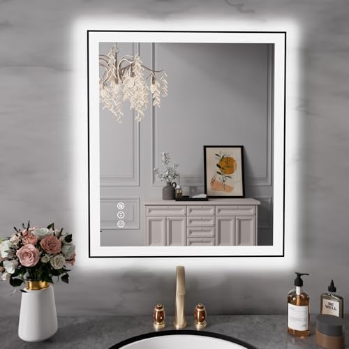 28x32 Inch LED Bathroom Mirror by ISTRIPMF