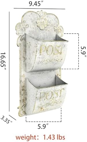 All Chic Metal Wall Planter - Image 2