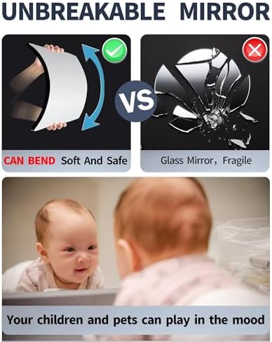 quegau Full Length Safety Shatterproof Mirror - Image 4