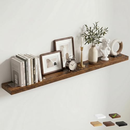 72 Inch Floating Shelves for Wall by FLYJOE