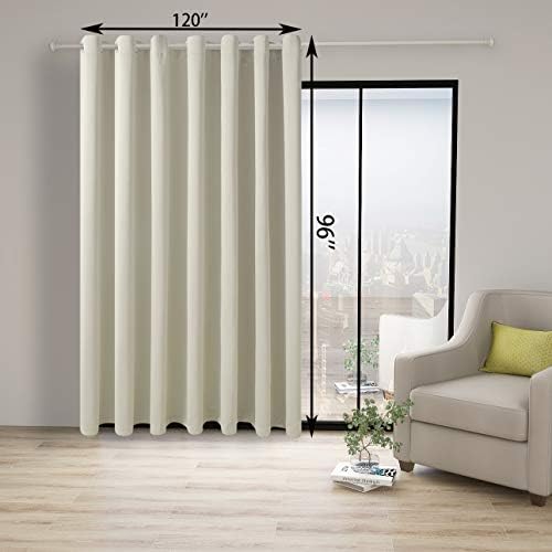 BONZER Room Divider Blackout Curtain Extra Wide - Image 4