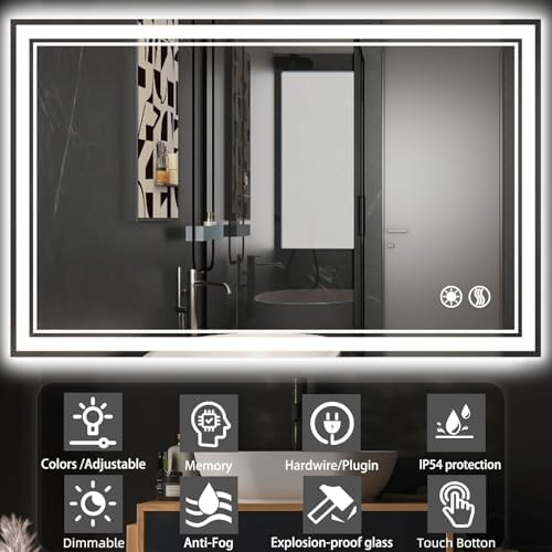 COLMERD 40 x 28'' Bathroom Mirror - Image 3