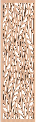 Ortonville Decorative Pierced Fretwork Wood Wall Panels, 31 3/8"W x 79 3/8"H x by EkenaMillwork