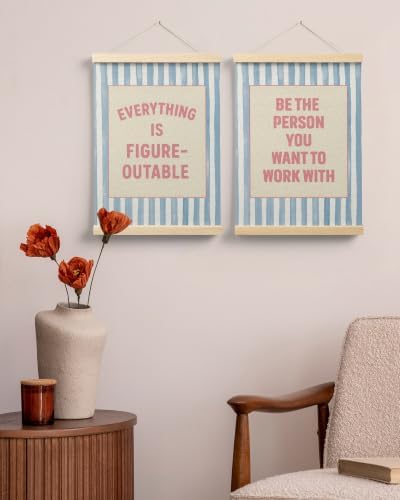 FGFK Positive Affirmations Wall Art Poster Hanger Frame 12x16 Inch - Image 4