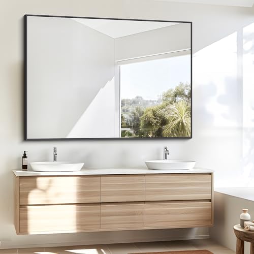 BONEWEI Bathroom Mirror, 36x48 inch Large Wall Mirror - Image 2