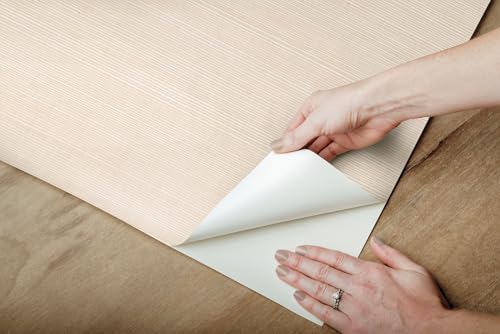 York Wallcoverings Natural Sisal Plaster Peel and Stick Wallpaper - Image 5