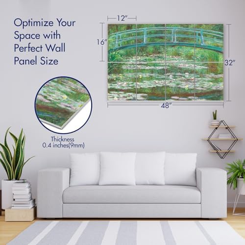 PINWELIFE® Masterpiece Acoustic Art Panels, Decorative Acoustic Wall Art - Image 2